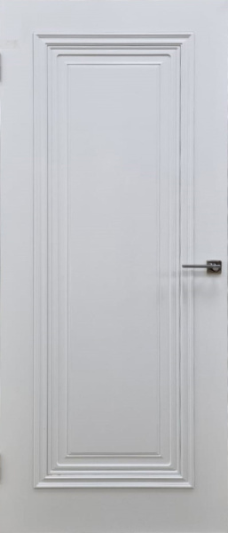 "Зара-1" ДГ тон белый дверь с одной филенкой